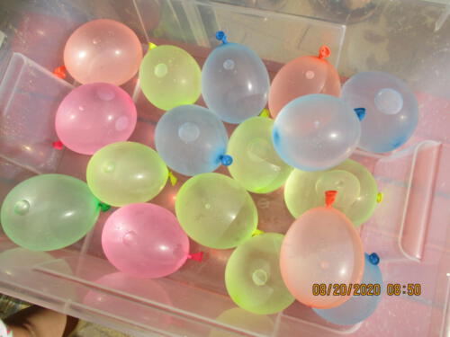 Wasserbombenzielwurf